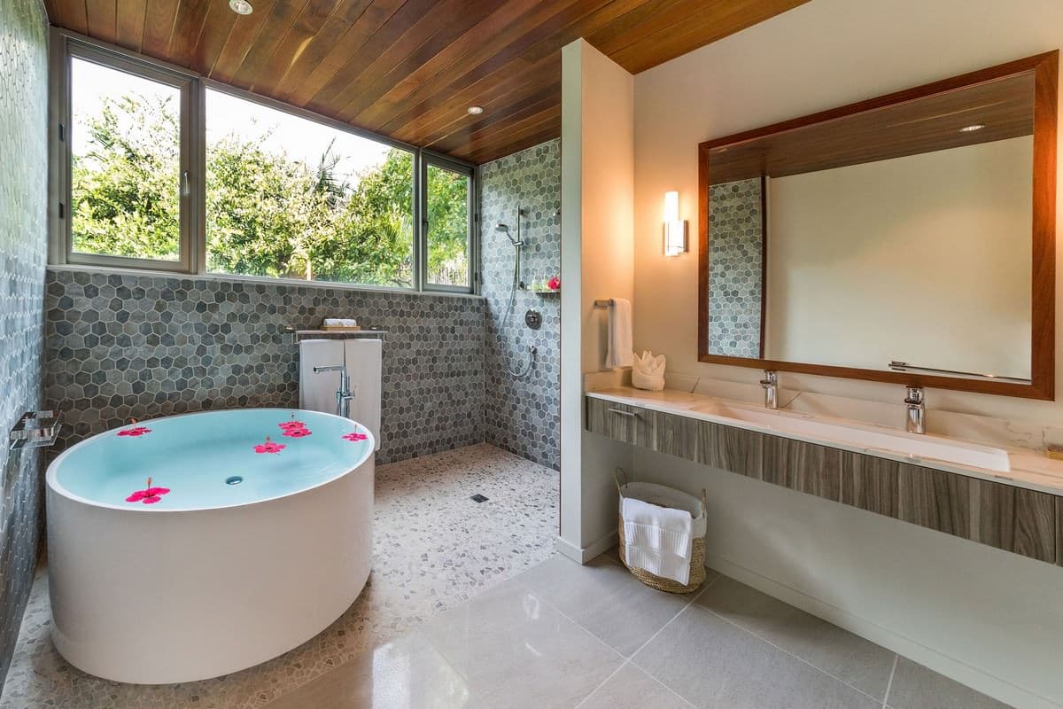Naïa Resort & Spa Belize salle de bain beach house
