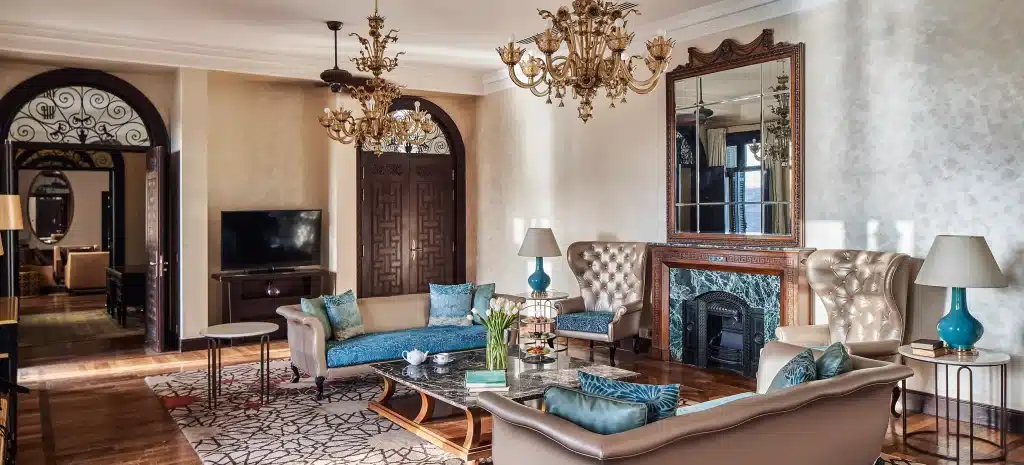 Sofitel legend old cataract egypte salon Agatha Christie suite