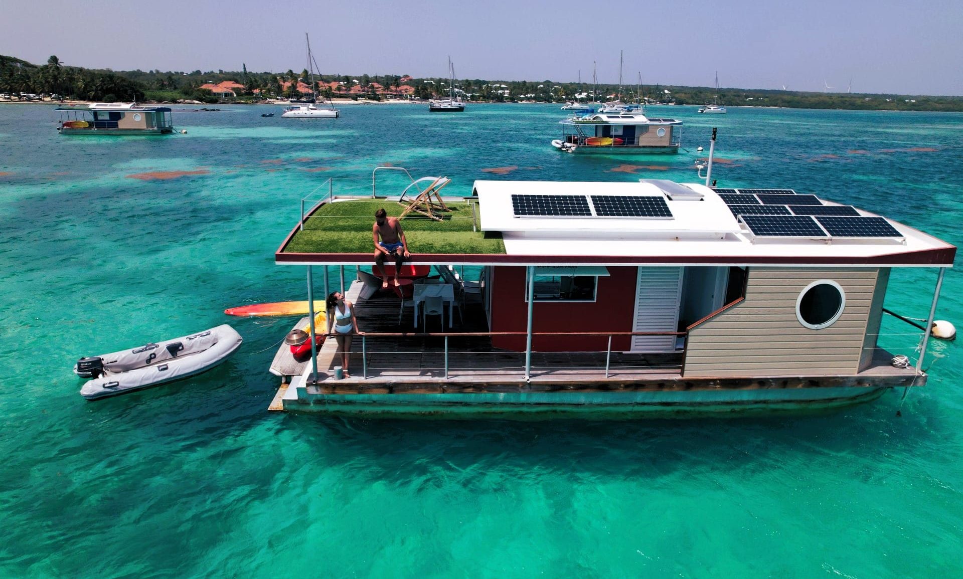 Une maison sur l’eau