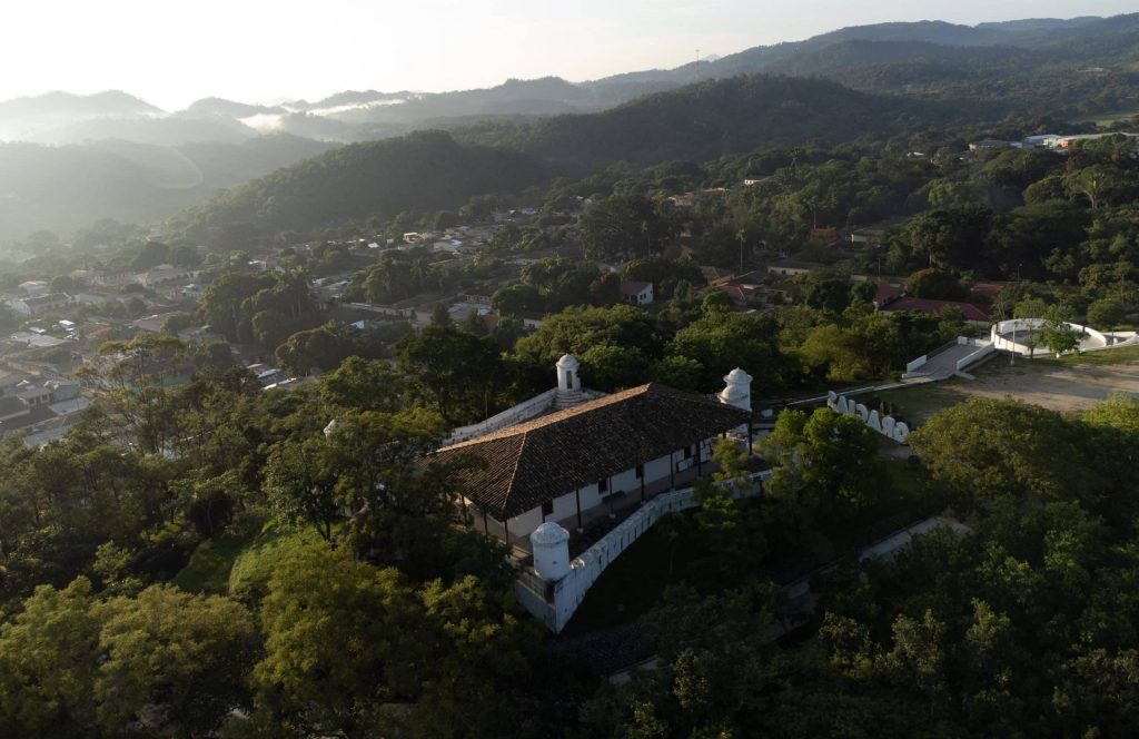 Sunrise,At,Fuerte,San,Cristobal,In,Gracias,,Lempira,,Honduras