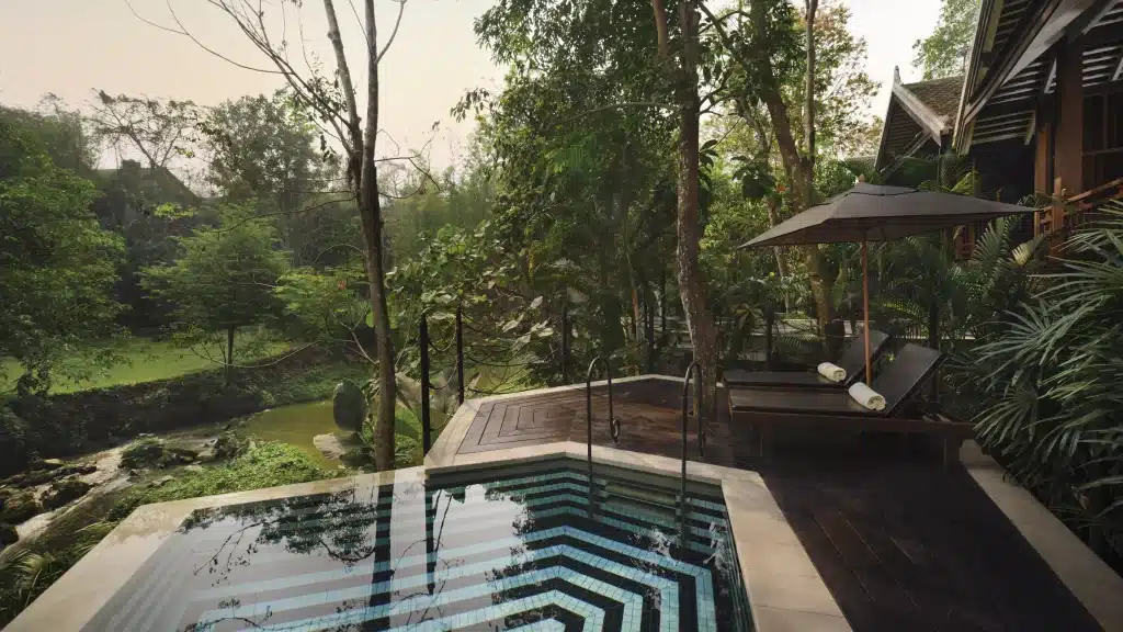 Rosewood Luang Prabang Laos piscine privée des villas