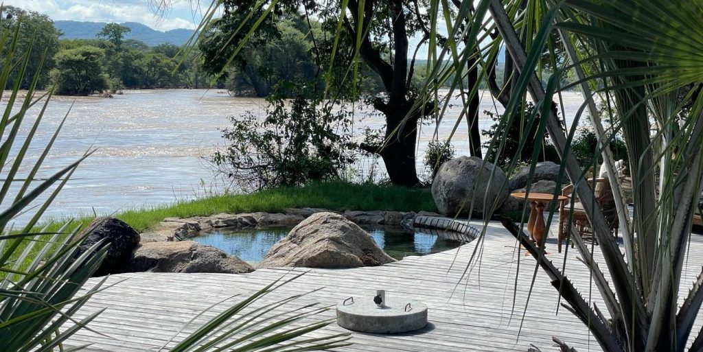 Safari & bien être Tanzanie vue sur le spa
