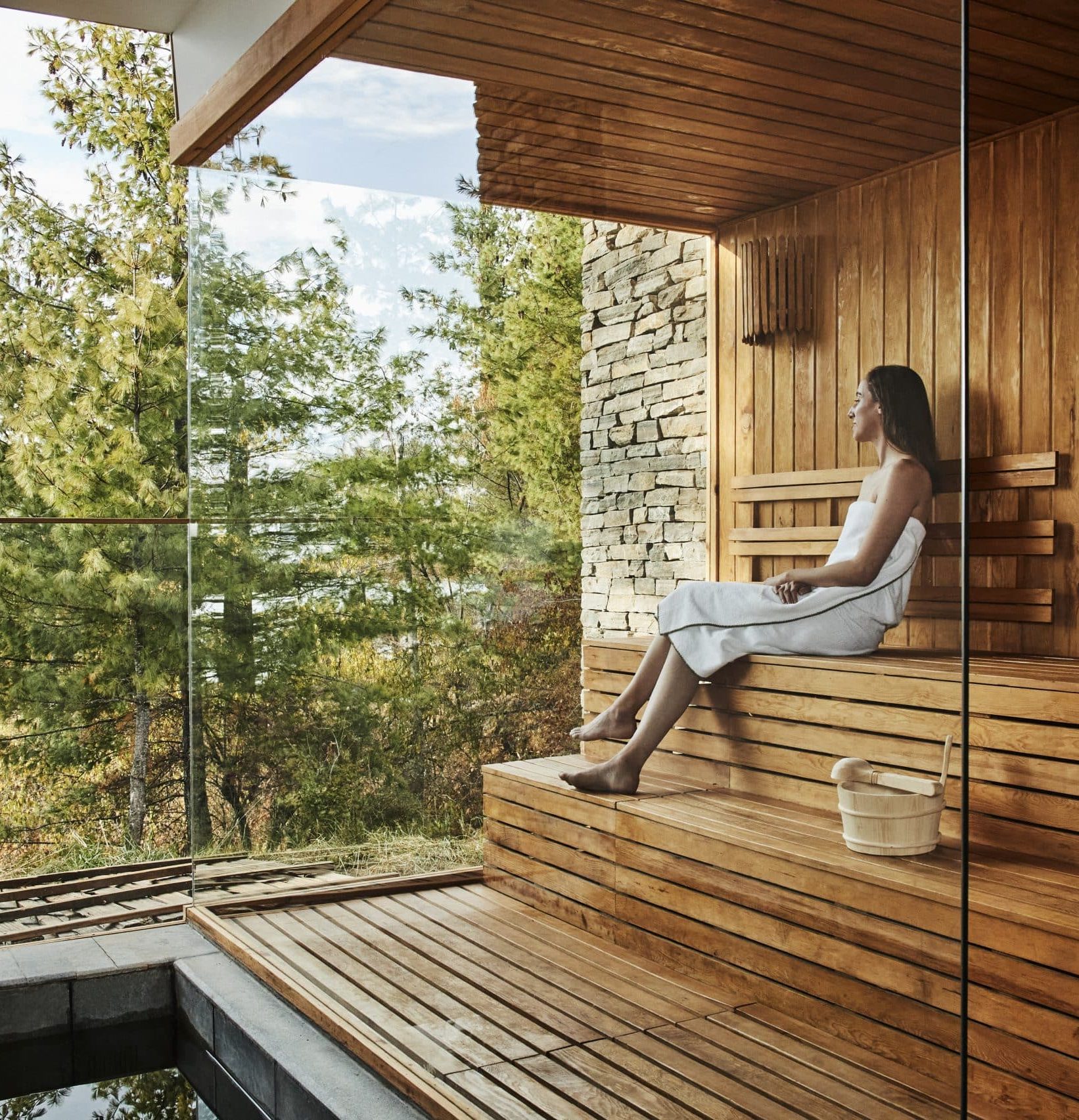 Sauna Six Senses Paro Bhoutan