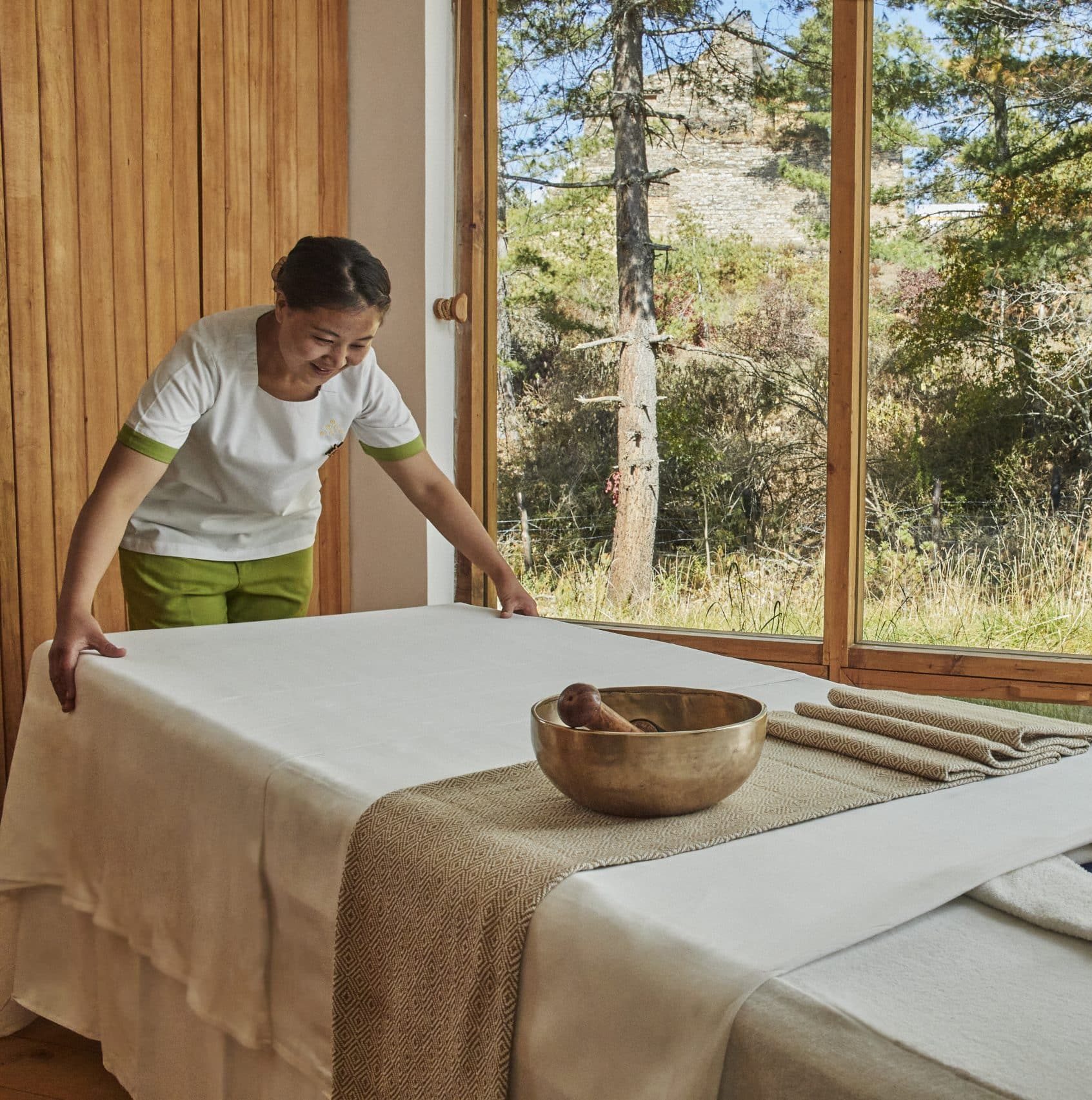 Spa traitement Six Senses Paro Bhoutan