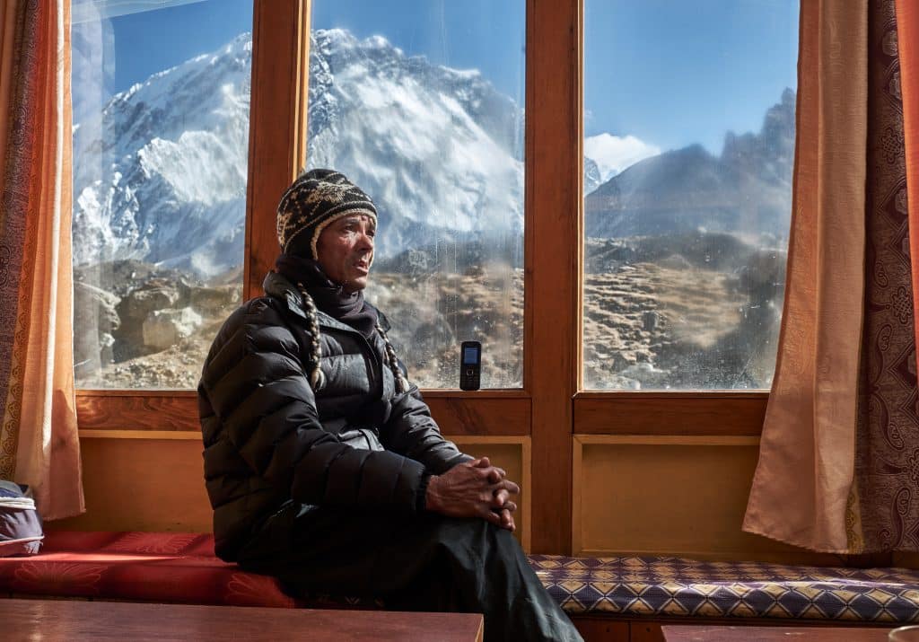Everest,Base,Camp,,11/23/18,,Nepal.,Local,Sherpa,Guide,Is,Resting