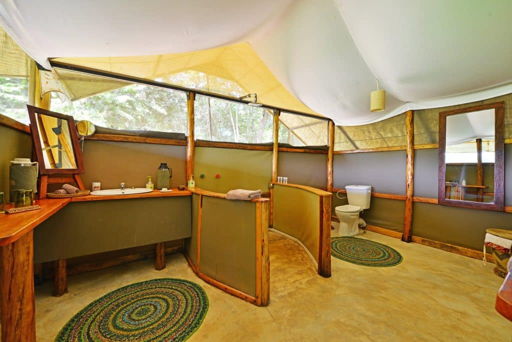 Ishasha Camp Ouganda salle de bain