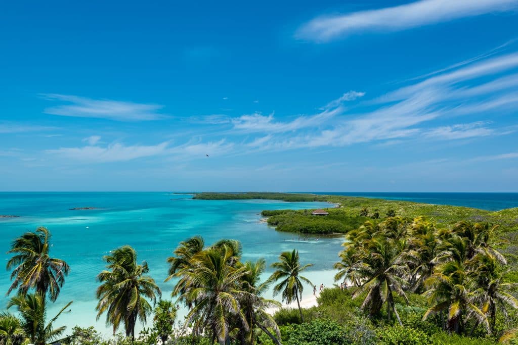 View,Of,Contoy,Island,In,The,Caribbean,Sea,(quintana,Roo,