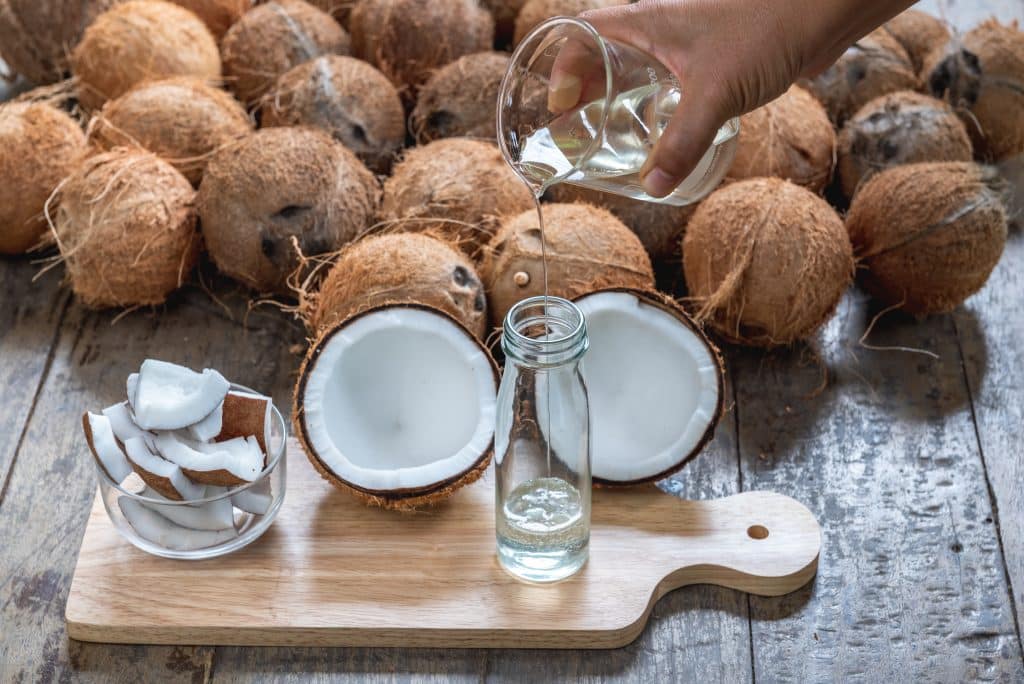 Virgin,Coconut,Oil,Liquid,By,Cold,Pressed,With,Hdl,By