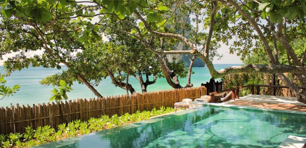 Rayavadee Krabi Thaïlande piscine privée