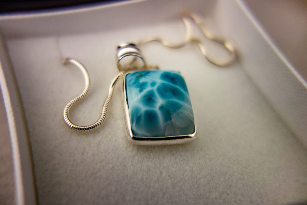 Larimar,Silver,In,A,Black,Box