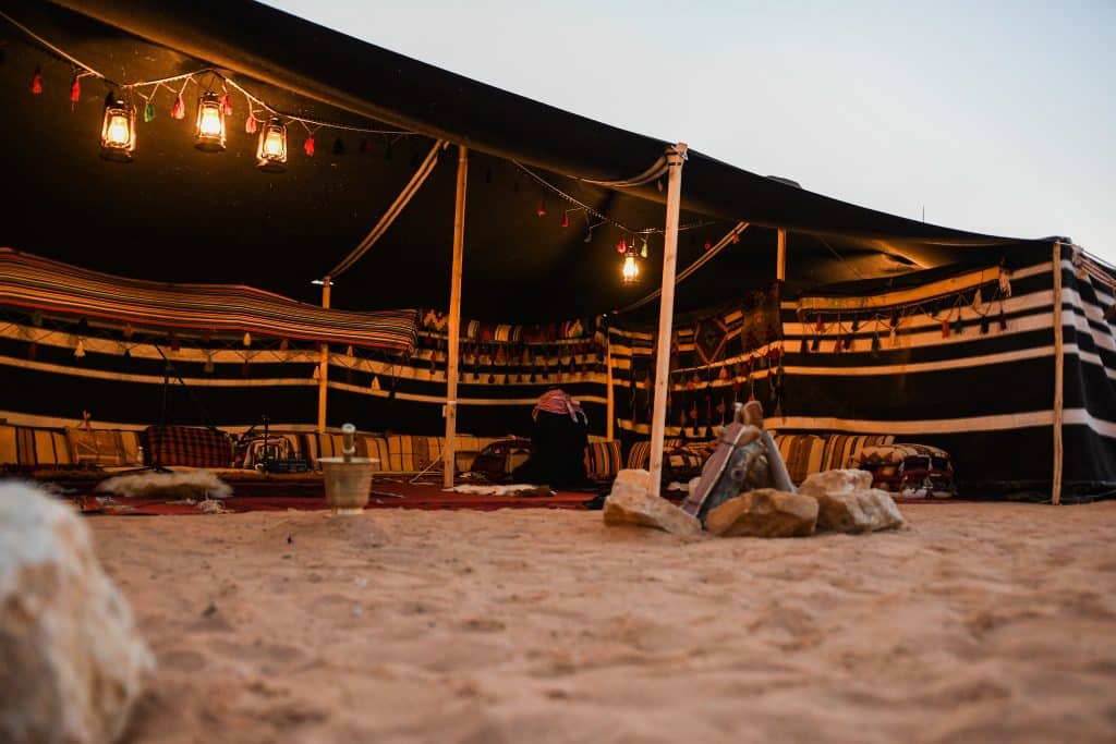 Arabian,Traditional,Tent,Is,An,Old,House,That,Expose,The