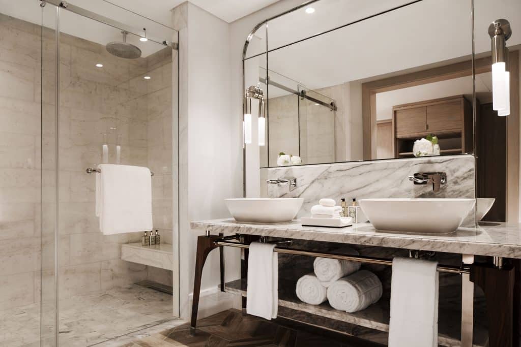 One&Only Le Saint Géran Ile Maurice salle de bain familiale