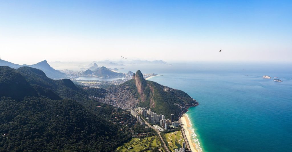 View,From,The,Top,Of,Pedra,Da,Gavea,Mountain,In