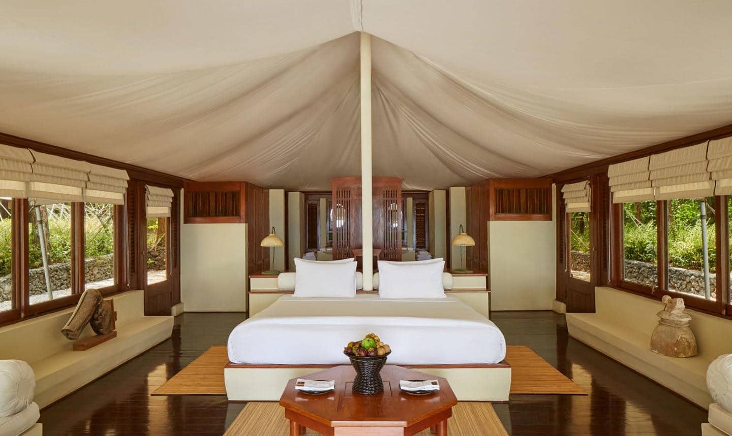 Amanwana Indonésie chambre