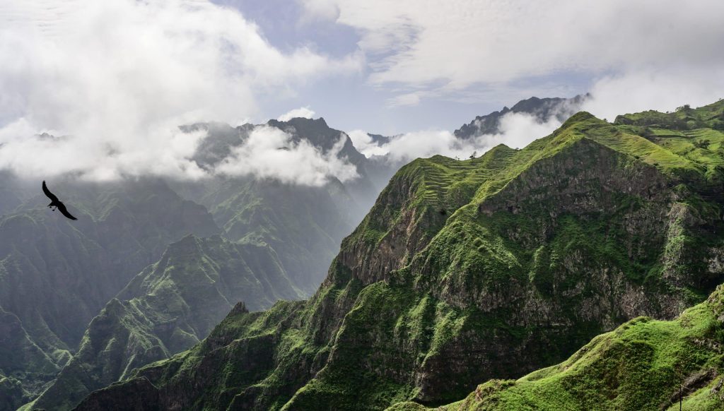 Hiking,On,Santo,Antao,One,Of,The,The,Cape,Verde