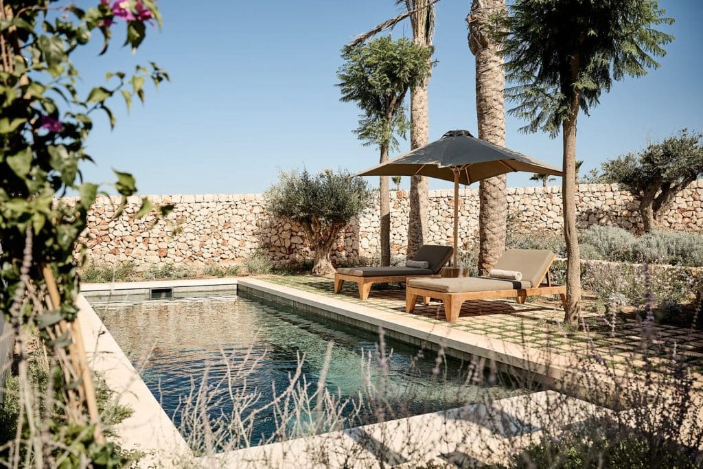 Cap Menorca Minorque piscine privée