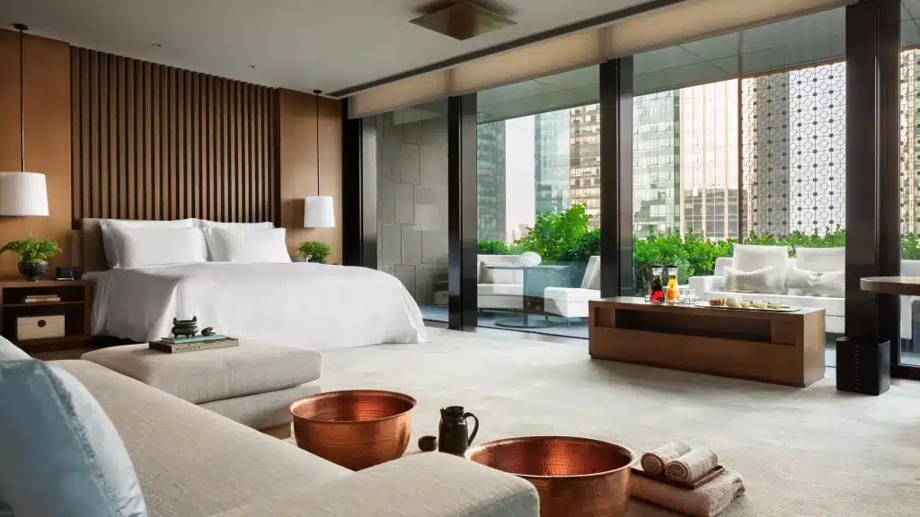 Rosewood Beijing Chine chambre avec terrasse