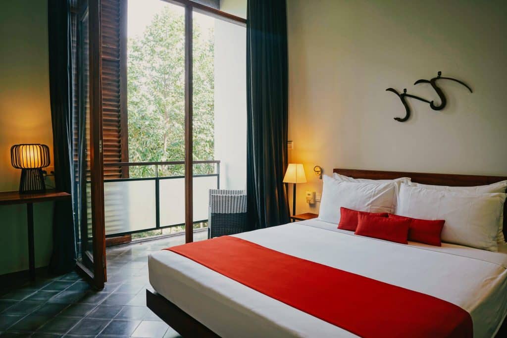 Villa Ni Say Cambodge chambre