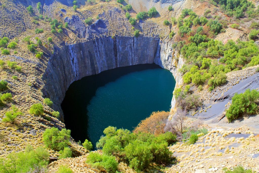Kimberley,Diamond,Mine,Big,Hole
