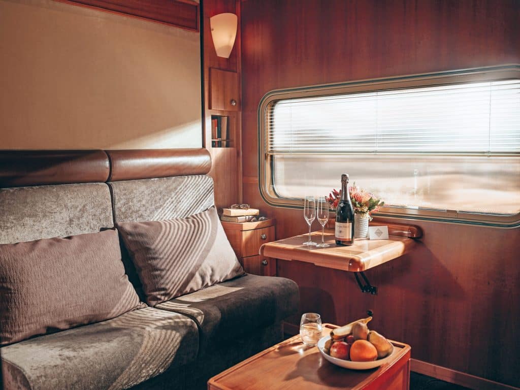 Australie   The Ghan cabine