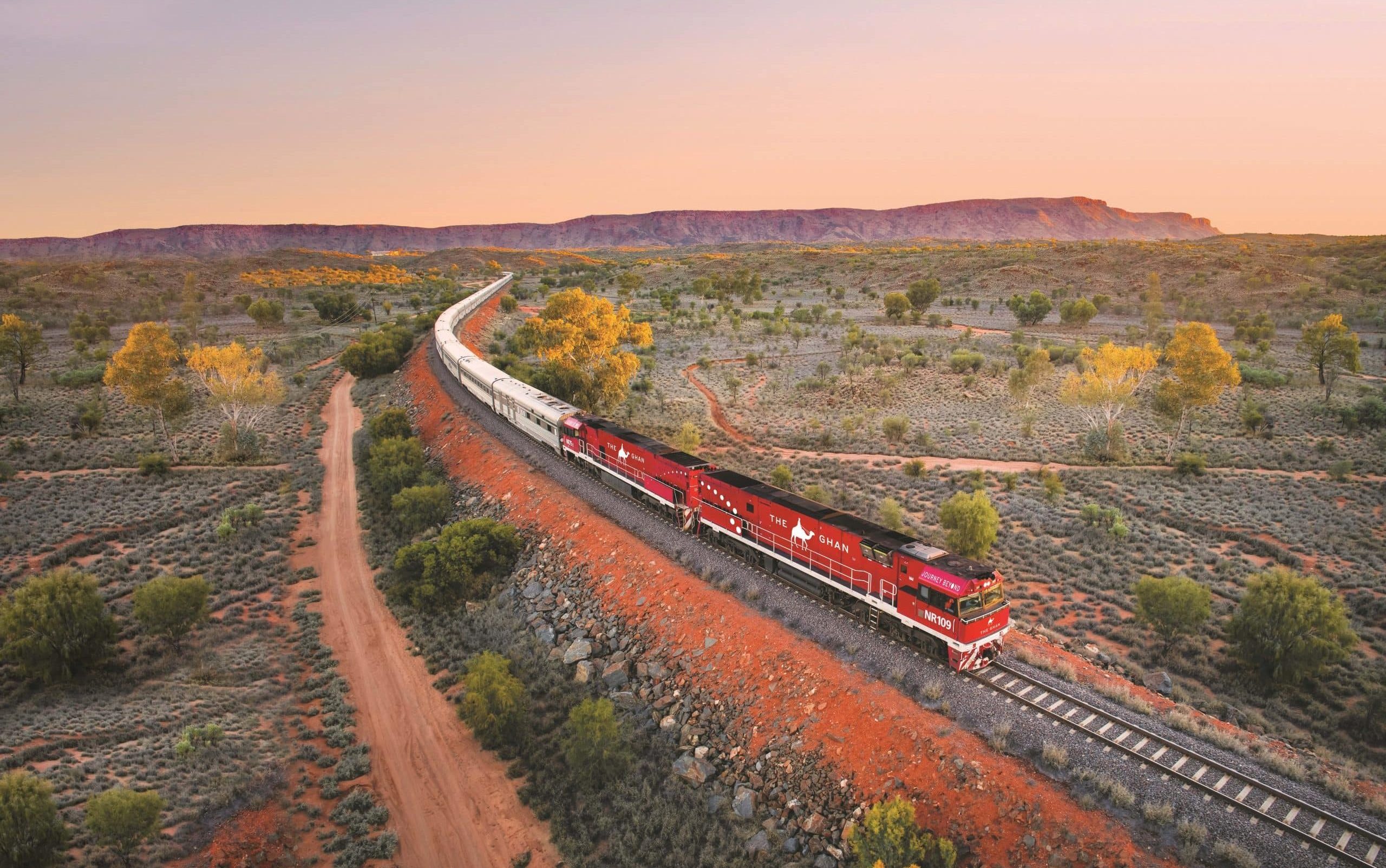 Train The Ghan : croisière ferroviaire mythique au cœur de l’Australie sauvage