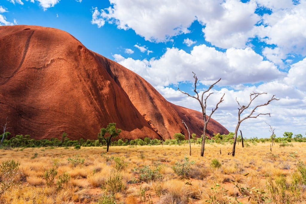 Outback,,Australia, ,April,16,2025:,Uluru,Ayers,Rock,Monolith,