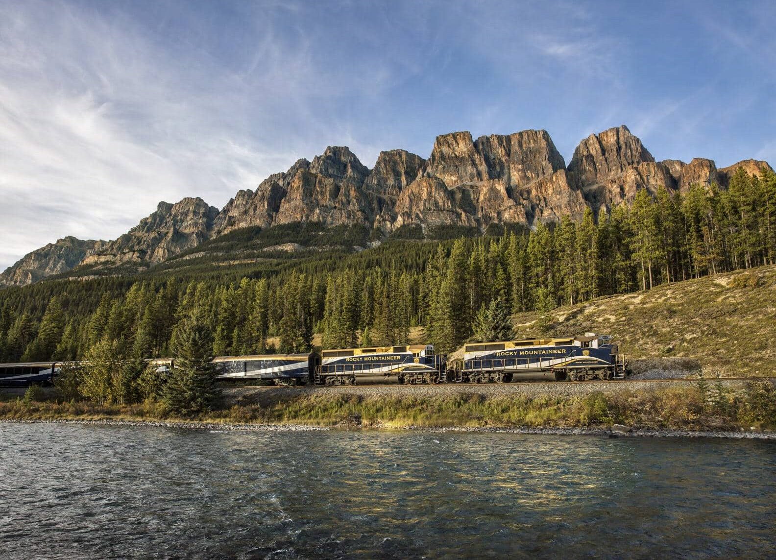 Rocky Mountaineer : train de luxe au coeur des Rocheuses