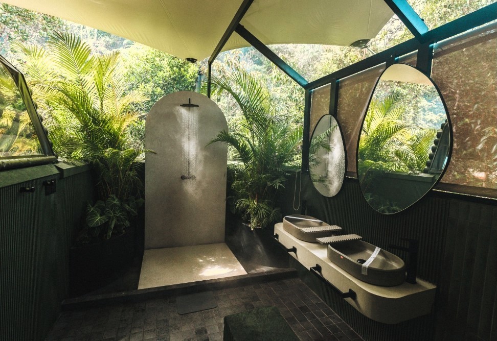 Colombie Hôtel Bosko salle de bain présidentielle