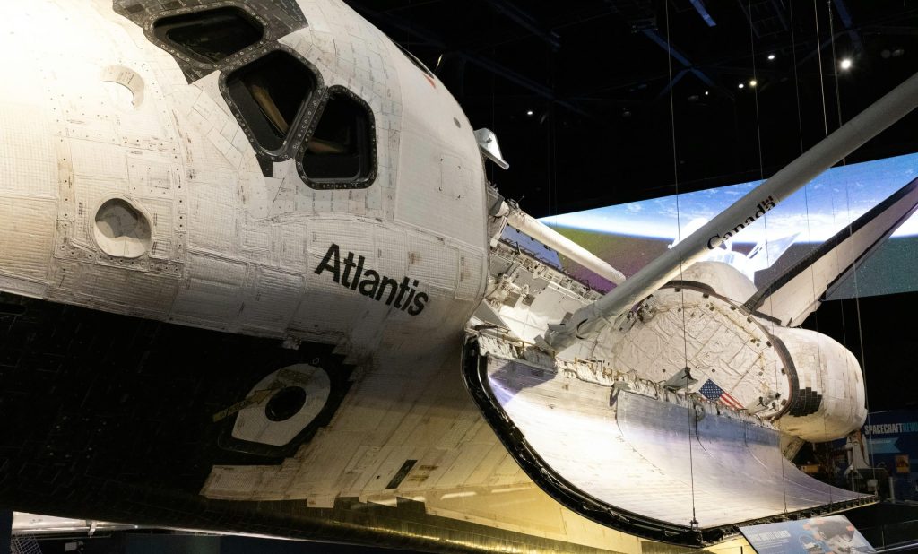 Etats Unis visite privée de la NASA à Cap Canaveral fusée historique