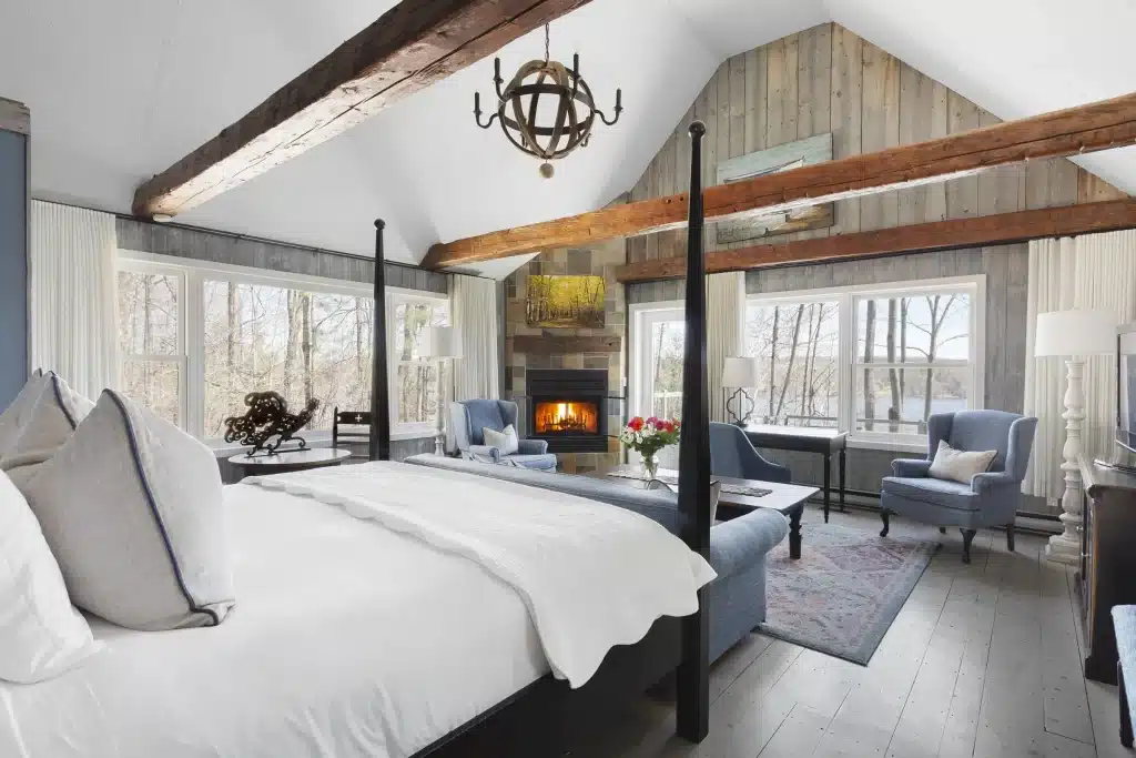 Manoir Hovey Canada chambre