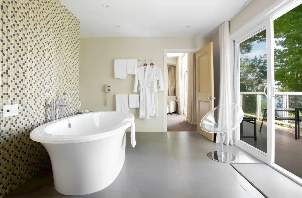Manoir Hovey Canada salle de bain
