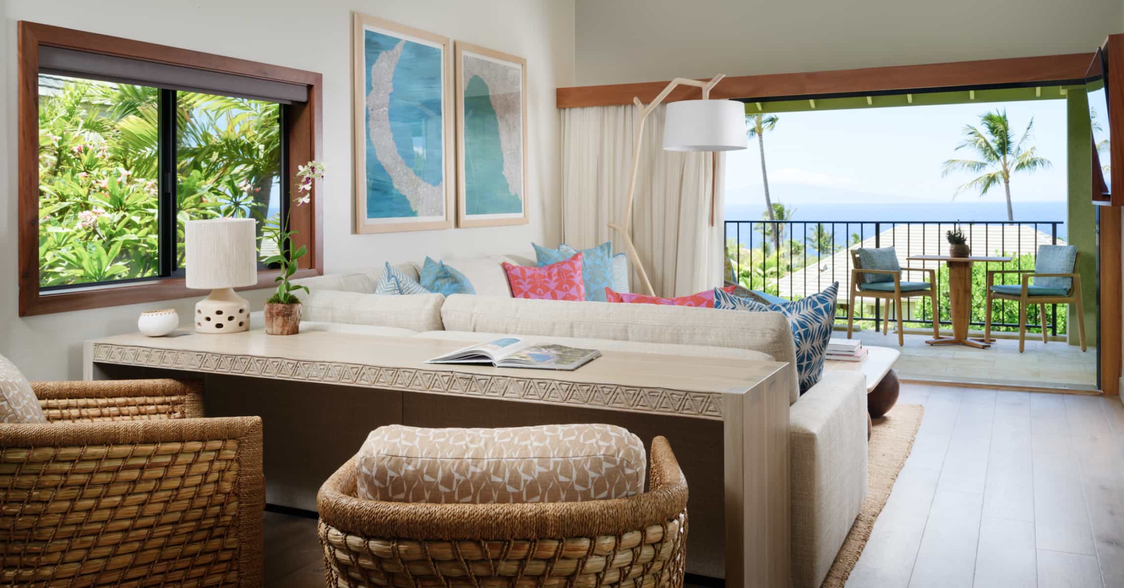 Wailea Relais & Châteaux Hawaï chambre avec vue