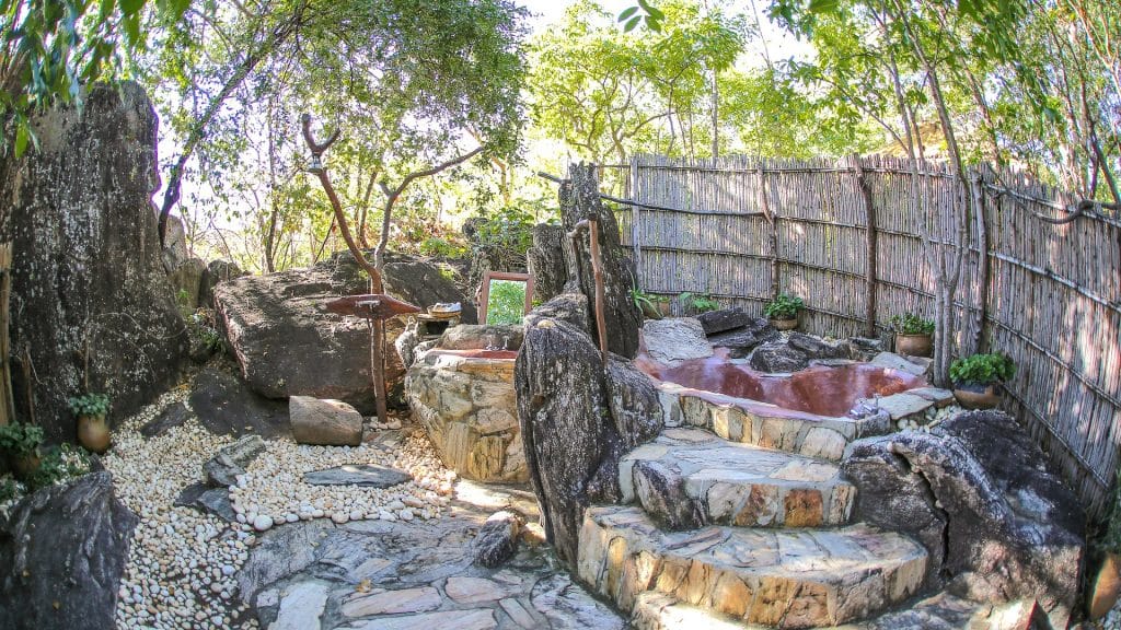 Nkwichi Lodge Mozambique salle de bain