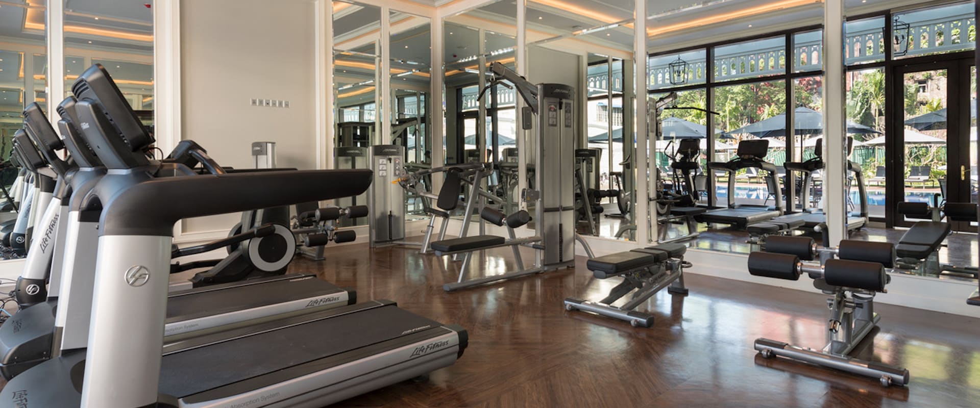Birmanie Strand Yangon Hotel  salle de sport