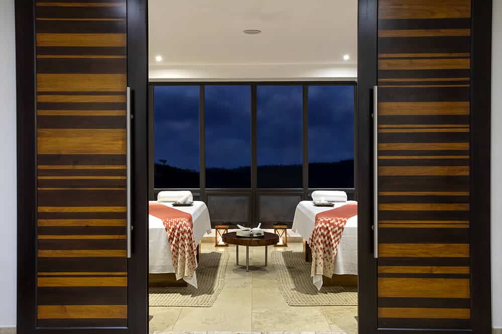 Equateur Galapagos Pikaia Lodge spa relaxation design contemporain