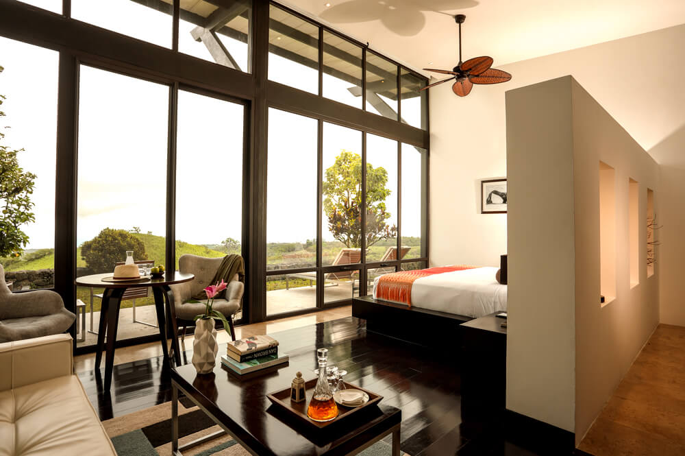 Equateur Galapagos Pikaia Lodge suite vue panoramique nature