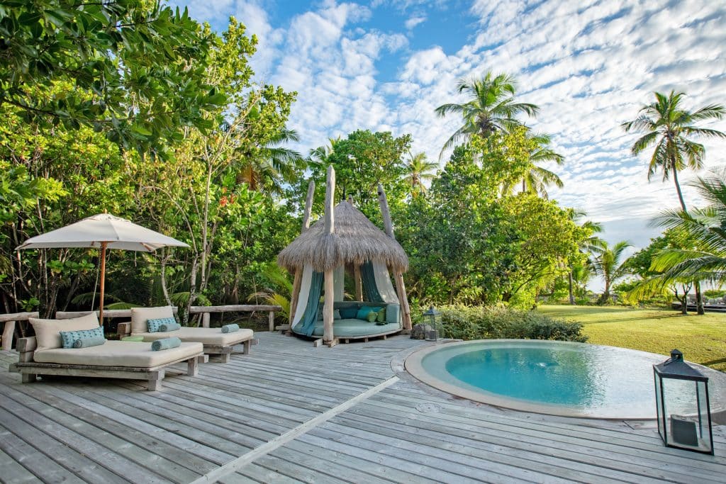 Seychelles North Island piscine privée
