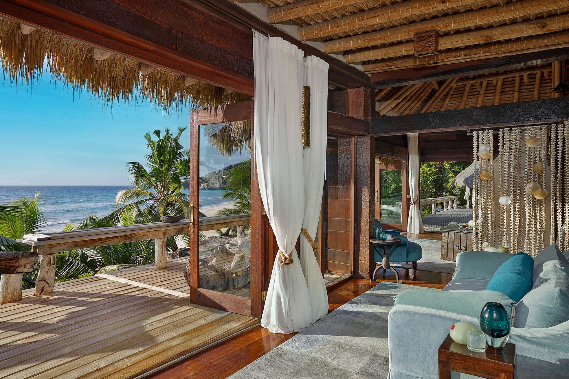 Seychelles North Island villa avec vue