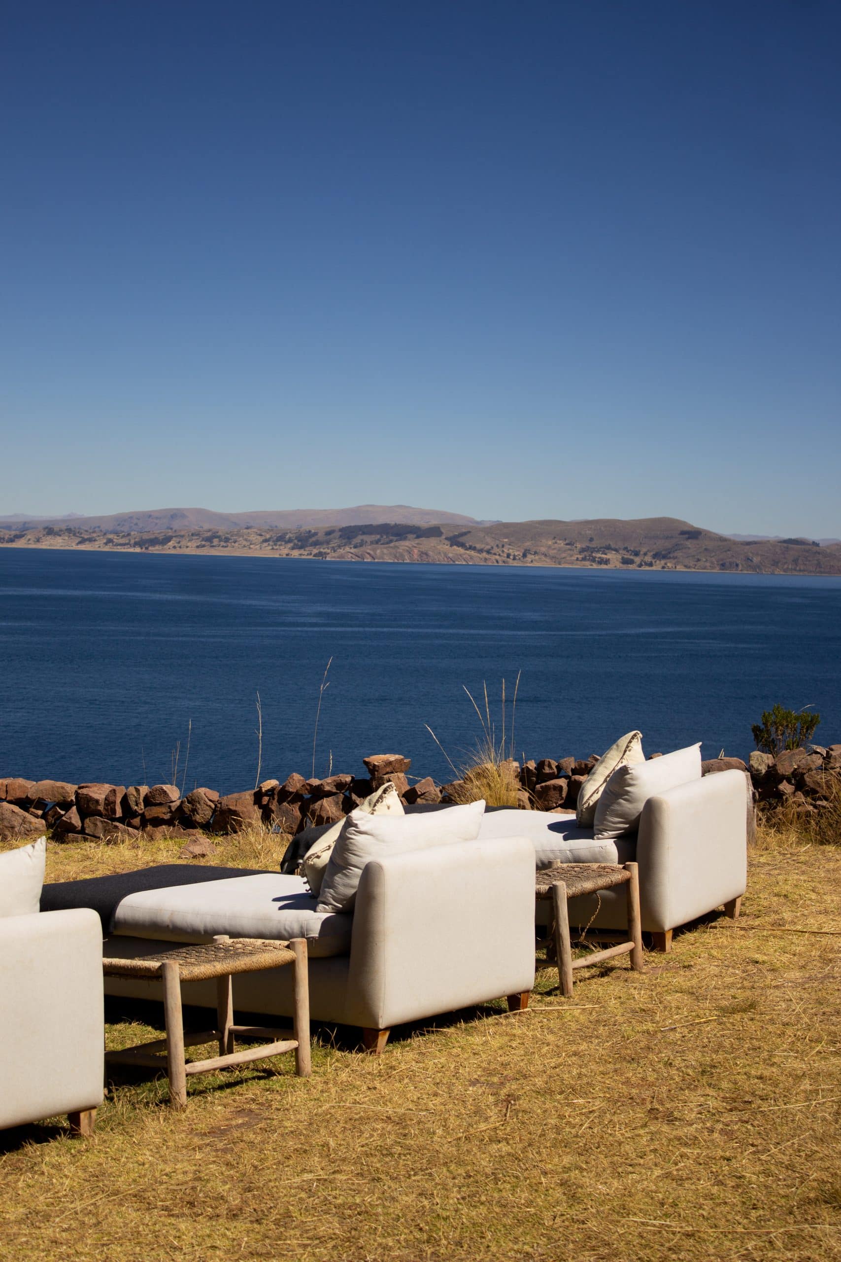 Pérou Titilaka canapé exterieur