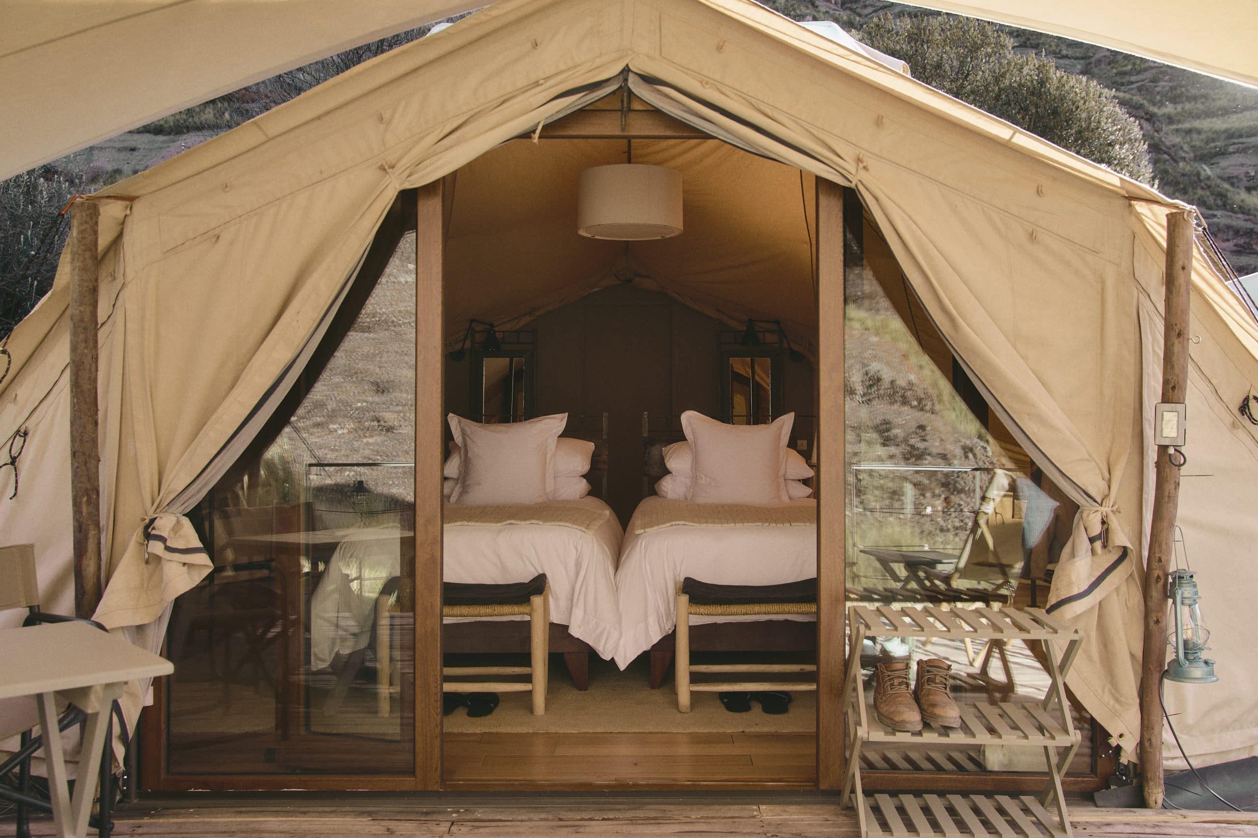 Tinajani Pérou chambre tente de luxe