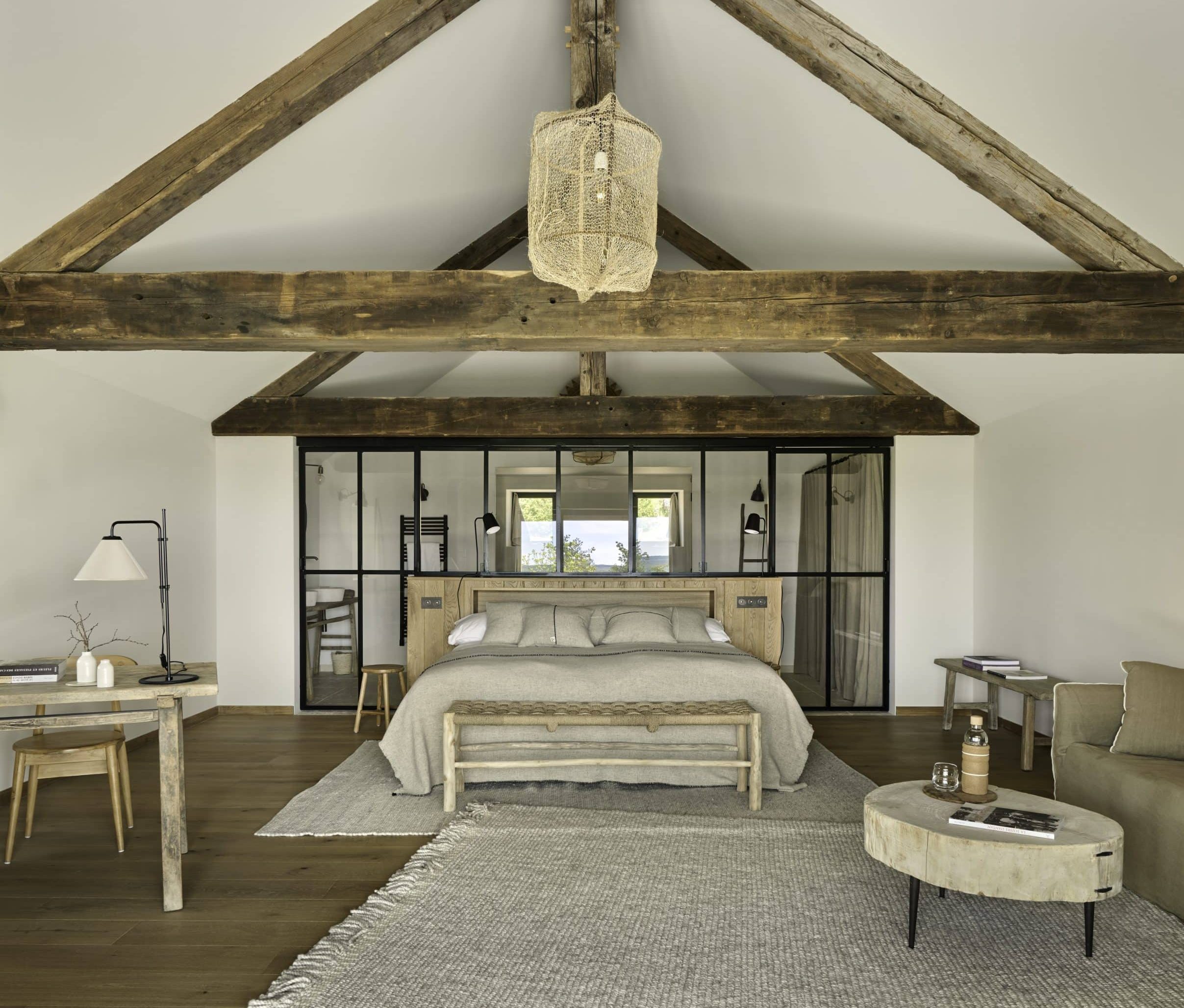 France Almieres Retreat chambre et salle de bain