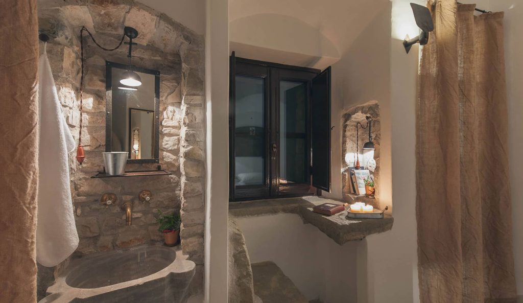 Italie Eremito chambre et salle de bain