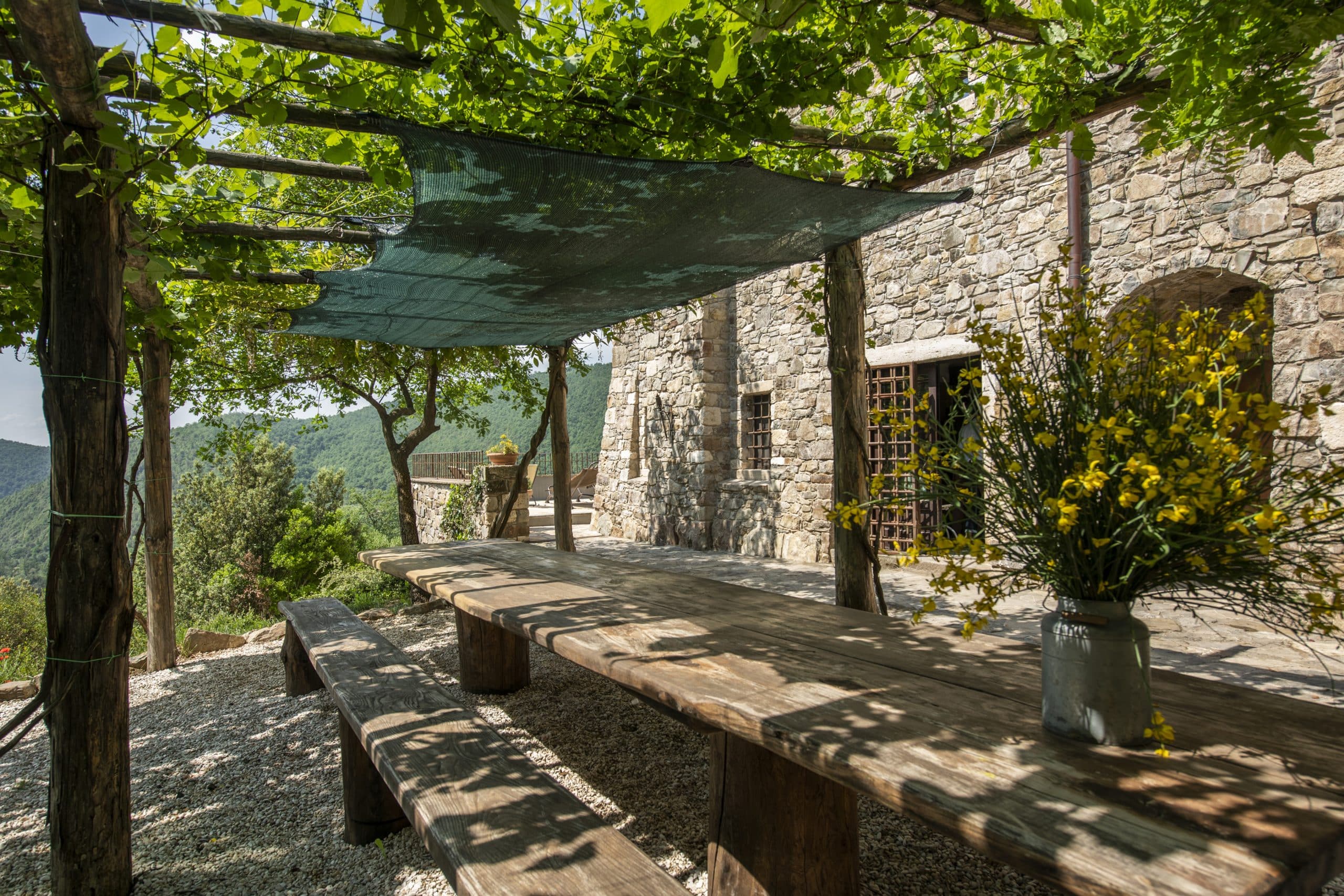 Italie Eremito pergola