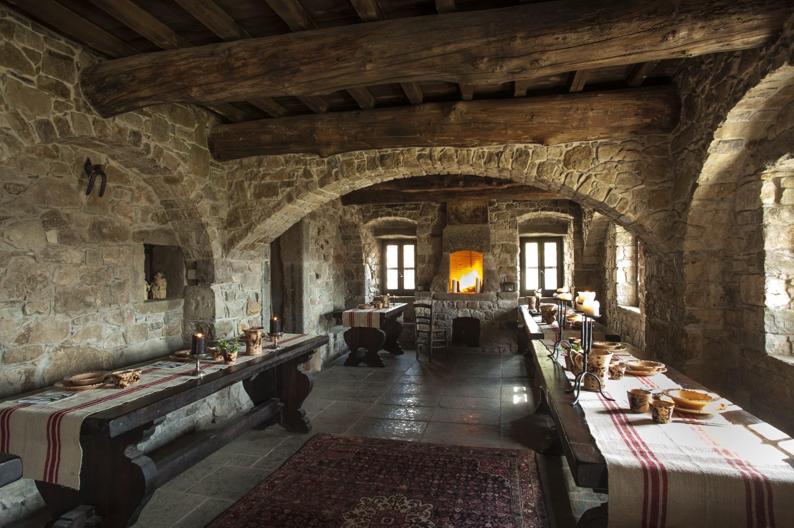 Italie Eremito réfectoire