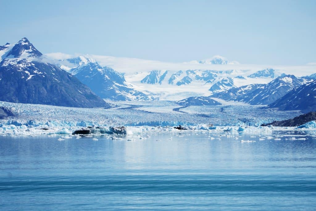 Alaska croisière dans les fjords glacier de Columbia