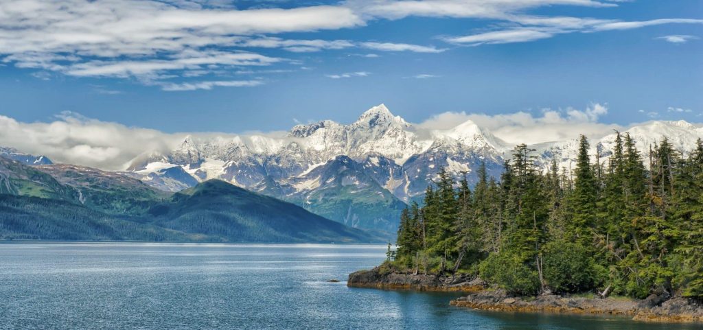 Alaska croisière dans les fjords paysages de Prince William Sound