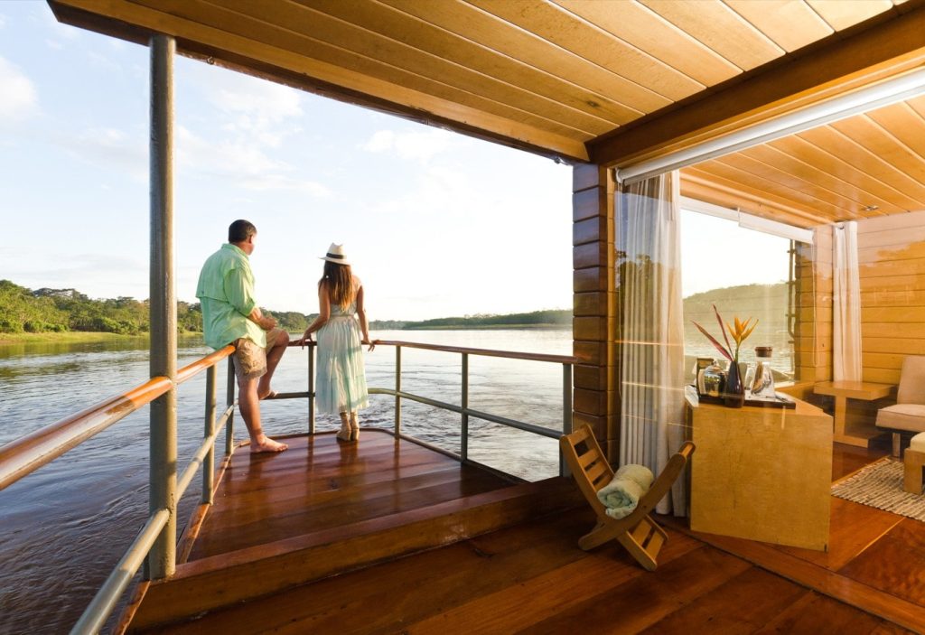 Delfin Amazon Cruises Pérou terrasse particulière