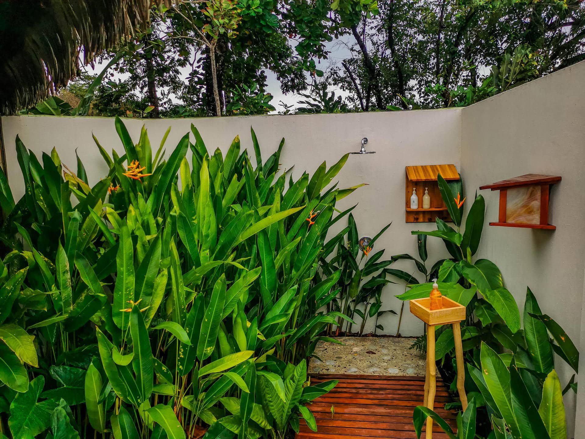 Lapas Rios Lodge Cost Rica salle de bain extérieure