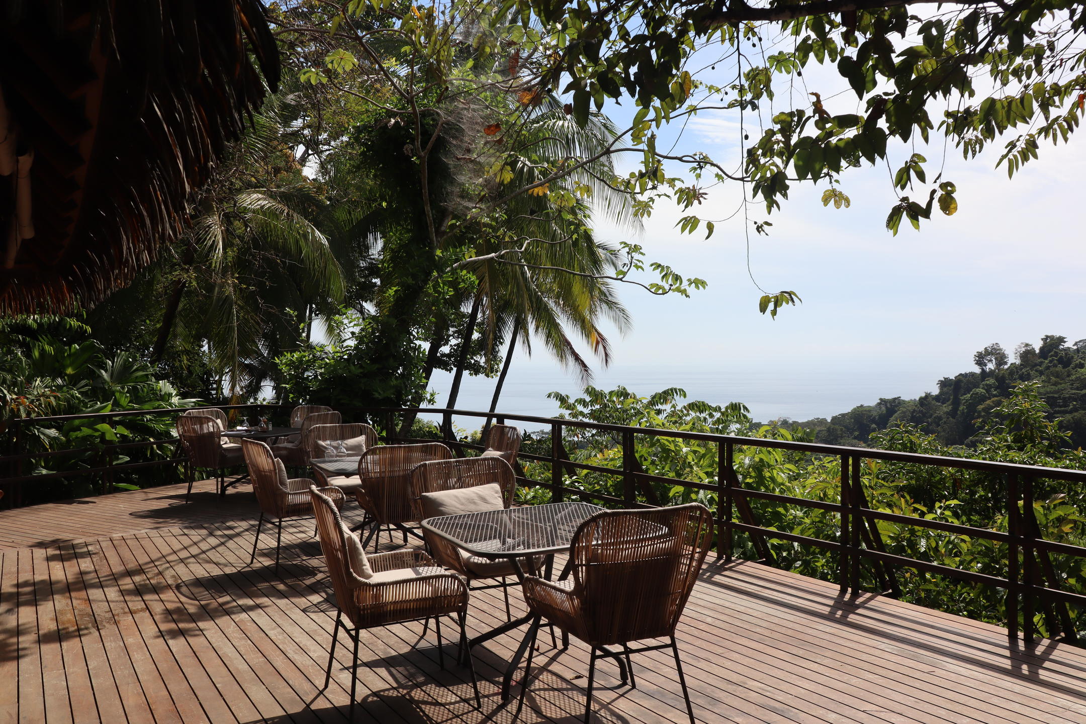 Lapas Rios Lodge Cost Rica terrasse du lodge