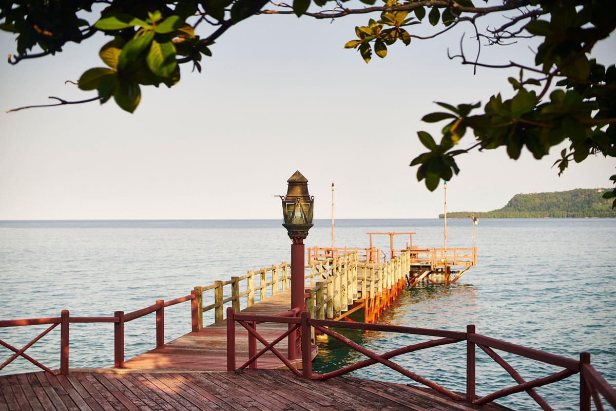 Sao Tomé et Principe Bom Bom ponton